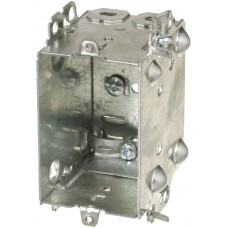 1104LHA DEVICE BOX W/BX CLAMPS