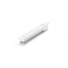 360 ELECTRICAL VILLA 6 OUTLET POWER STRIP WITH 4-FT CORD - WHITE