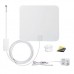 ANTOP Paper Thin Smartpass Amplified 80-km (50-mile) Indoor HDTV Antenna - White