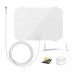 ANTOP Paper Thin Indoor HDTV Antenna 56-km (35-mile) with Table Stand - White