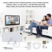 ANTOP Indoor Amplified Thin 112-km (70 Mile) HDTV Antenna with Smart Boost System - White