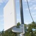 ANTOP Flat-panel 88-km (55-mile) Outdoor HDTV Antenna - White