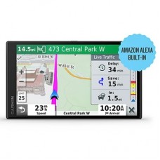Garmin DriveSmart 65 with 6.95-in Display, Traffic Alerts and Amazon Alexa - Black
