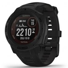 Garmin Instinct Rugged GPS Smartwatch and Fitness Tracker Tactical Edition with Solar Charging - Black