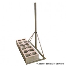 WADE NPRM-12-LD-5 Base for Non Penetrating Roof Mount with 5' Mast