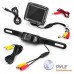PYLE LICENSE PLATE MOUNTED NIGHT VISION REAR VIEW BACKUP CAMERA WITH 3.5-IN LCD MONITOR - BLACK