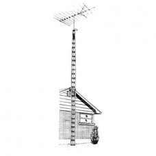 Wade Antenna DMXB-05 44' Bracketed Tower Package
