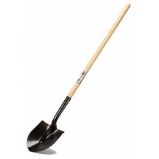 Econo Long Handle Round Point Shovel -Steel and Wood - 42-in